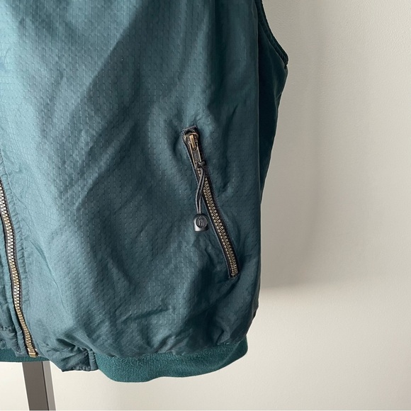 Vintage Stormtech Lake Tahoe Full Zip Vest Forest Green Fleece Lined Mens 2XL - Picture 6 of 11
